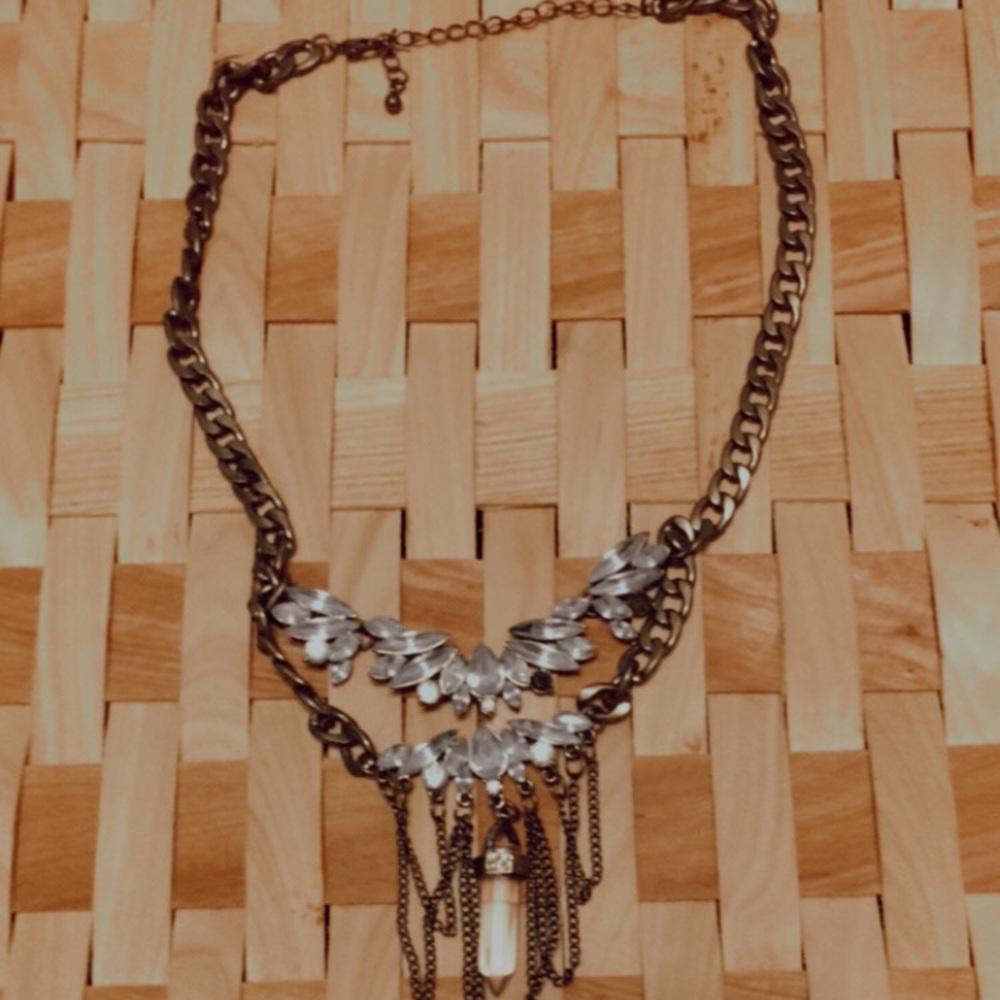Large dangly necklace